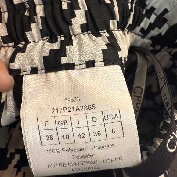 Christian Dior Houndstooth Shorts - Picture 7 of 8